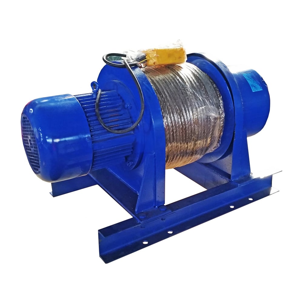 Изображение товара Электрическая строительная лебедка KСD2500 100м 380В грузоподъемность 5 тонн