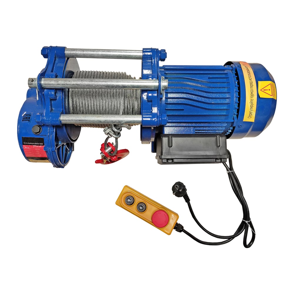 Изображение товара Электрическая строительная лебедка KCD500кг/30м/220В с электромагнитным тормозом