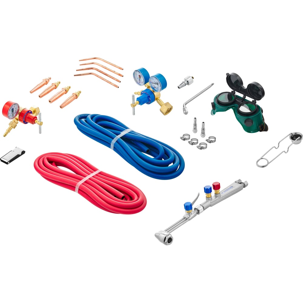 Изображение товара Комплект газосварщика ПТК КГС 2-02 универсальный для сварки и резки