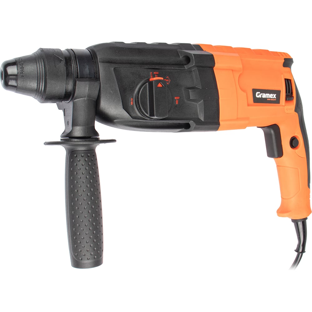 Изображение товара Перфоратор электрический Gramex HRH-800 с мощностью 800 Вт и 3 режимами