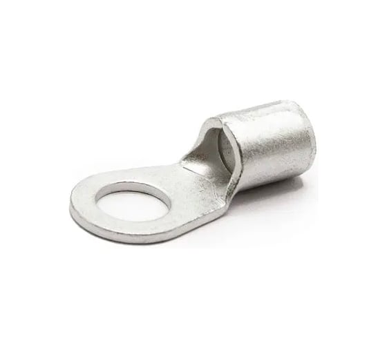 Изображение товара Наконечник медный луженый кольцевой ЮМП ЭЛЕКТРО ПМ 6-10 мм2, под винт М12, 100 шт. в упаковке elcRTN-10-12