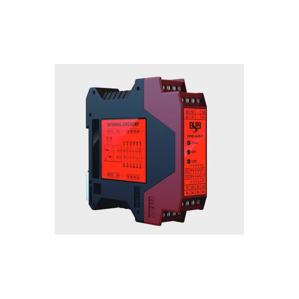 Изображение товара Модуль расширения реле безопасности ESPE ESRE-4A2B 4NO 2NC 24В SIL3 PLe