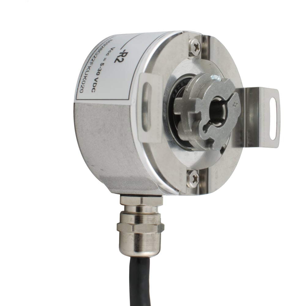 Изображение товара Инкрементальный программируемый энкодер INNOCONT D=50мм, выход TTL/HTL, IP54