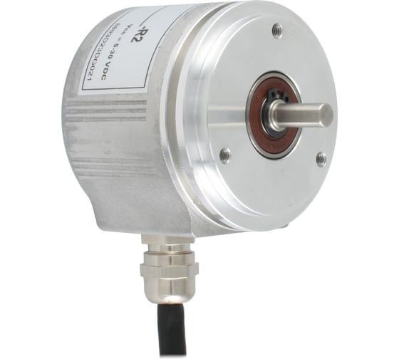 Изображение товара Инкрементальный программируемый энкодер INNOCONT D=58мм, выступающий вал 6мм, сервофланец, 3000 имп/об, 5…30V EIP 58SO 6630V3000-R2