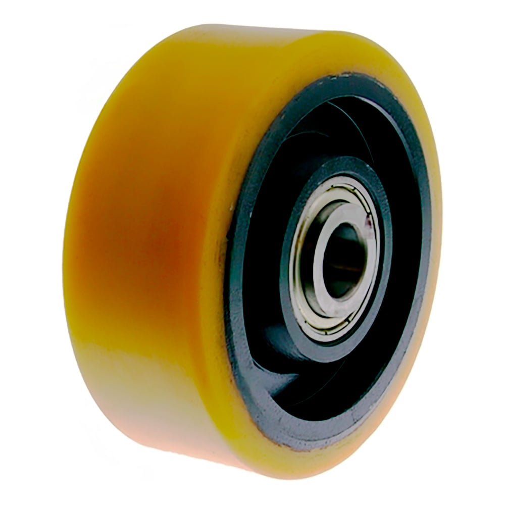 Изображение товара Опорное стабилизирующее колесо для штабелёра 125x40 мм 45 ступица