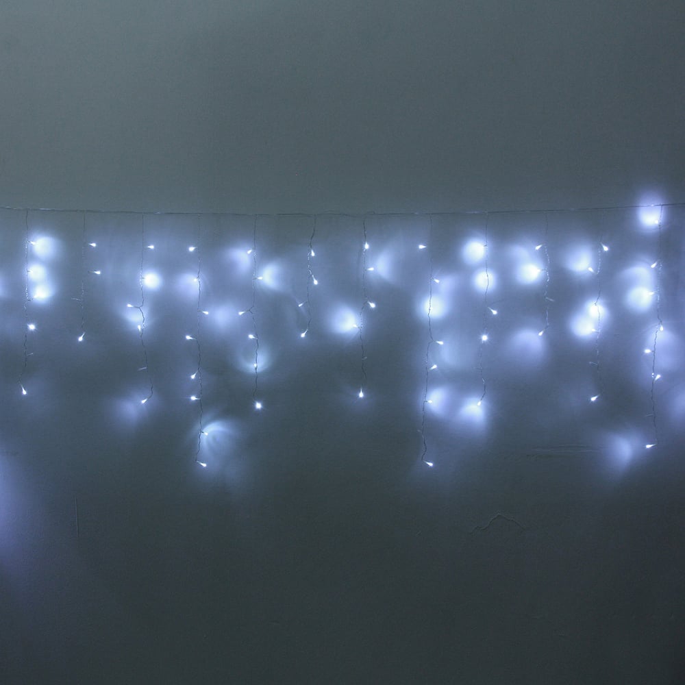 Изображение товара Гирлянда для улицы Серпантин БАХРОМА , 124 LED, IP-54, мерцание, 3м