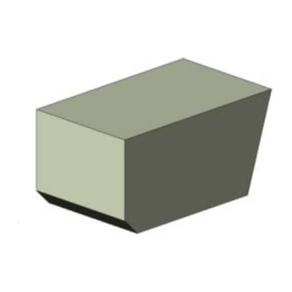 Изображение товара Пластина STV 13171 Т15К6, 10 шт для отрезных и прорезных резцов, металл