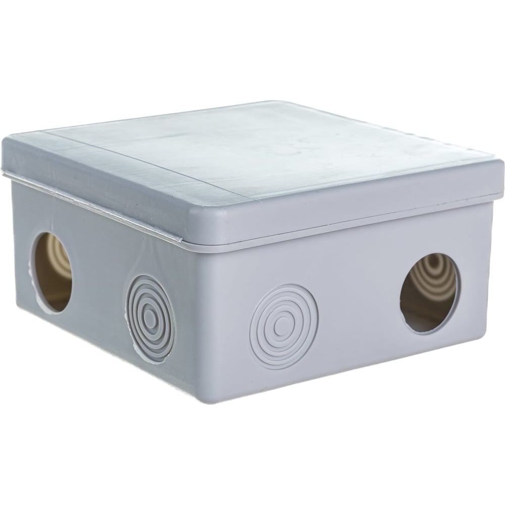 Изображение товара Коробка распаячная Урал ПАК 100x100x50 мм с 8 входами IP54