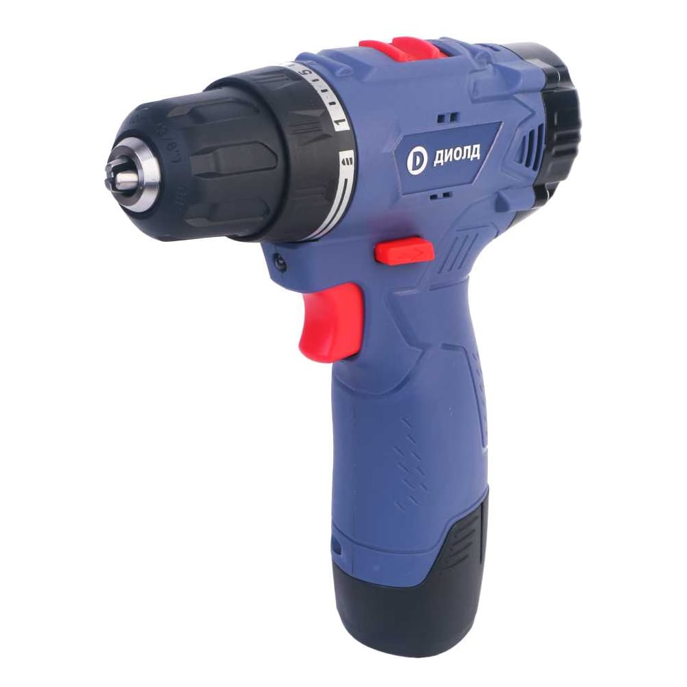 Изображение товара Аккумуляторная дрель-шуруповерт ДИОЛД ДЭА-12ЛИ-09 с эко кейсом