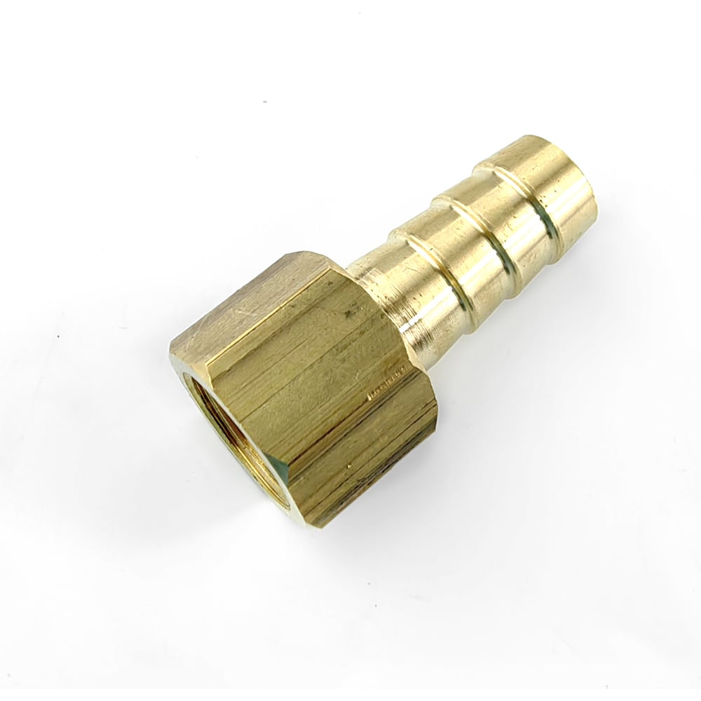 Изображение товара Пневматический штуцер 1/4 ВРх10 мм латунь Profiitt 9276478 для пневмооборудования