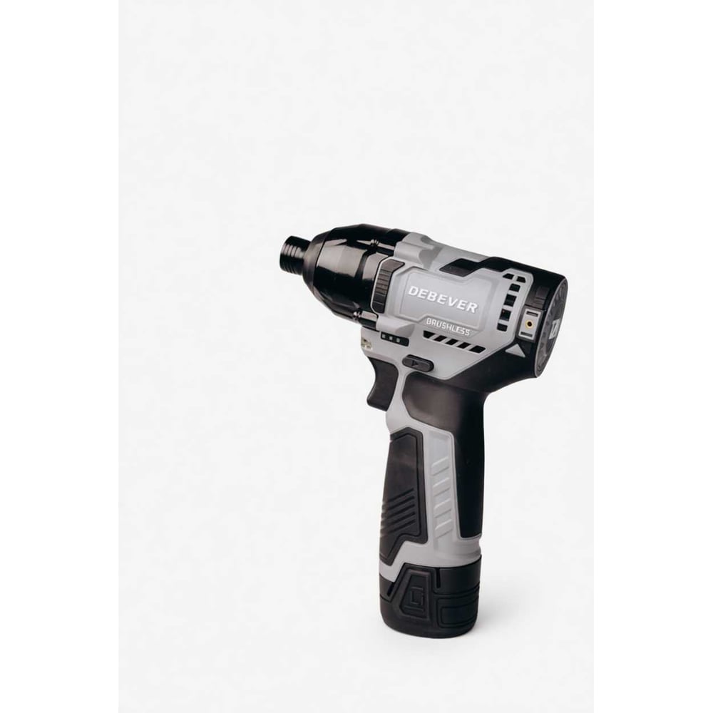 Изображение товара Шуруповерт аккумуляторный Debever бесщеточный, шестигранник, 140Nm, 12В; в компл. АКБ 1,5 а/ч; з/у 0,4 а/ч DBE-7361CKIT