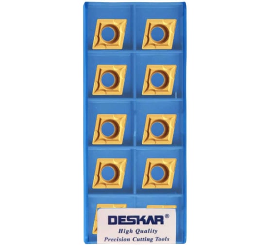 Изображение товара Пластина для точения DESKAR CCMT120408 LF9018 10 шт 00-00051922