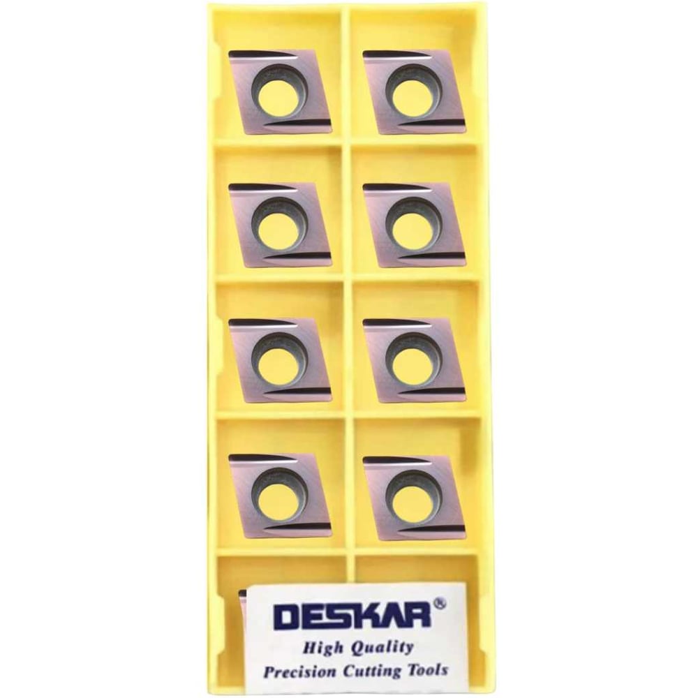Пластина для точения DESKAR CCGT09T302R-U LF6018 10 шт 00-00051894
