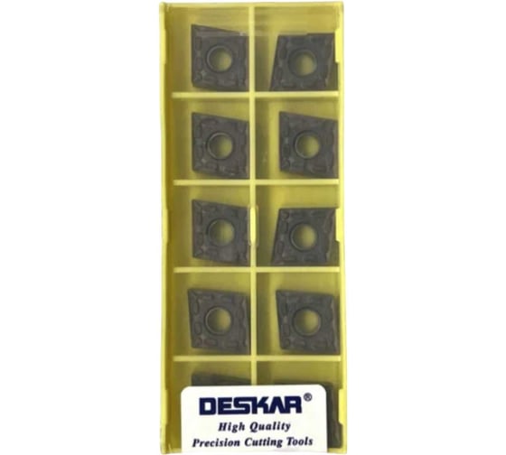 Изображение товара Пластина для точения DESKAR CNMG120404 MQ LF6018S 10 шт 00-00051933