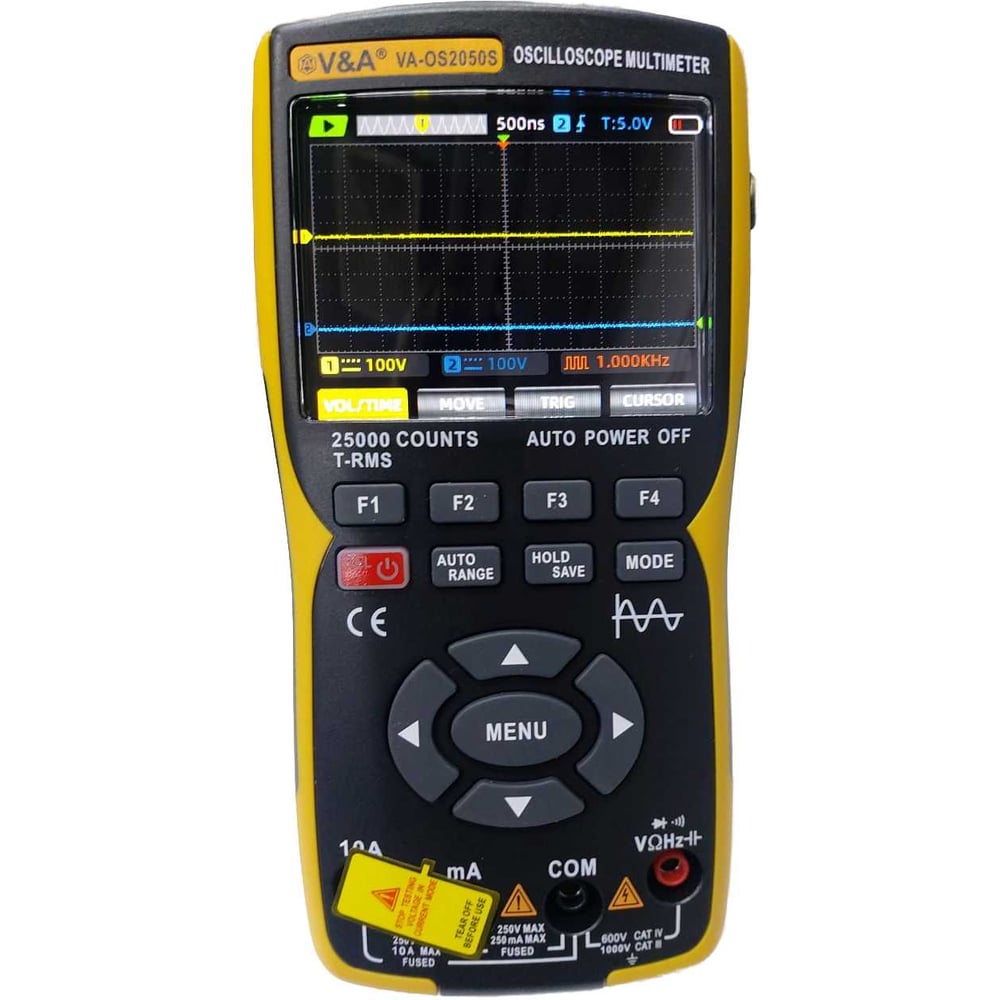 Изображение товара Осциллограф-мультиметр VA-OS2050S цифровой с функцией поверки