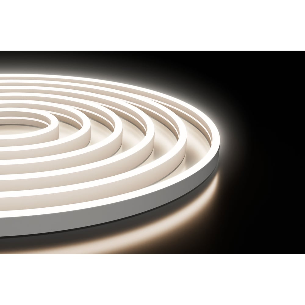 Изображение товара Гибкий светодиодный неон Apeyron 24В, 10Вт/м, IP65, 10м дневной белый