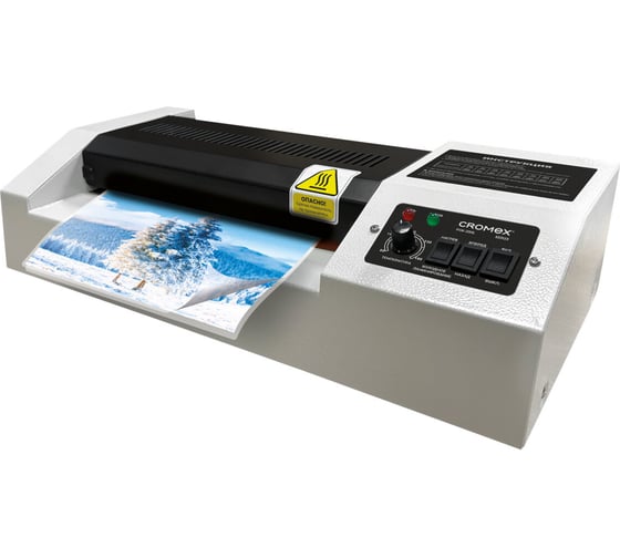 Изображение товара Ламинатор Cromex FGK-230L, формат А4, толщина пленки 60-250 мкм, скорость 50 см/мин, 533123