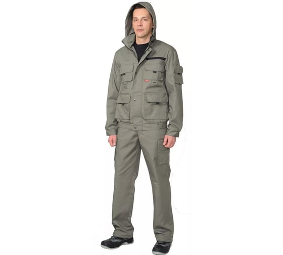 Изображение товара Костюм СИРИУС Байкал куртка, брюки (тк. Rodos ) оливковый, р88-92/170-176 45698