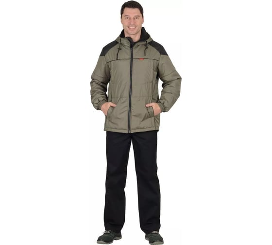 Изображение товара Куртка СИРИУС Спринтер мужская, оливковая с черным, р112-116/182-188 104768
