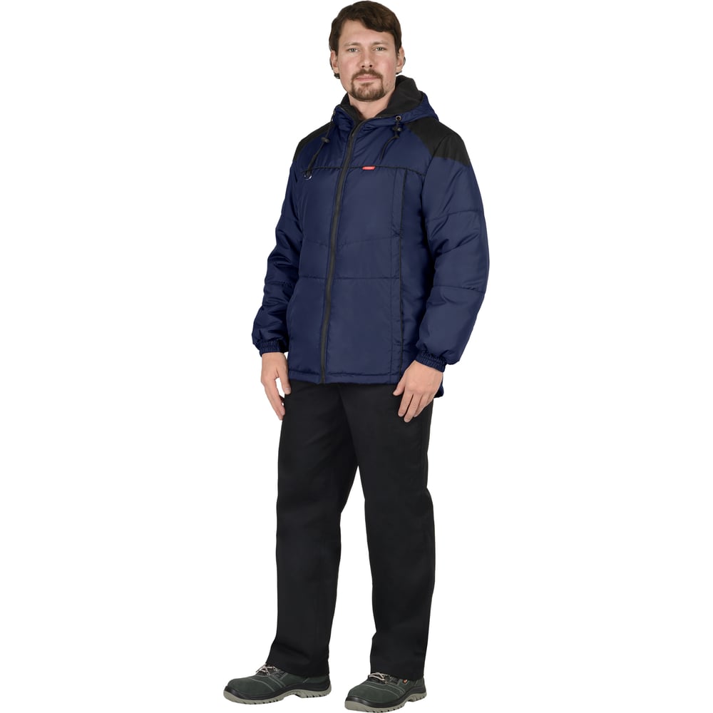 Изображение товара Мужская куртка СИРИУС Спринтер темно-синяя с черным, 88-92/182-188