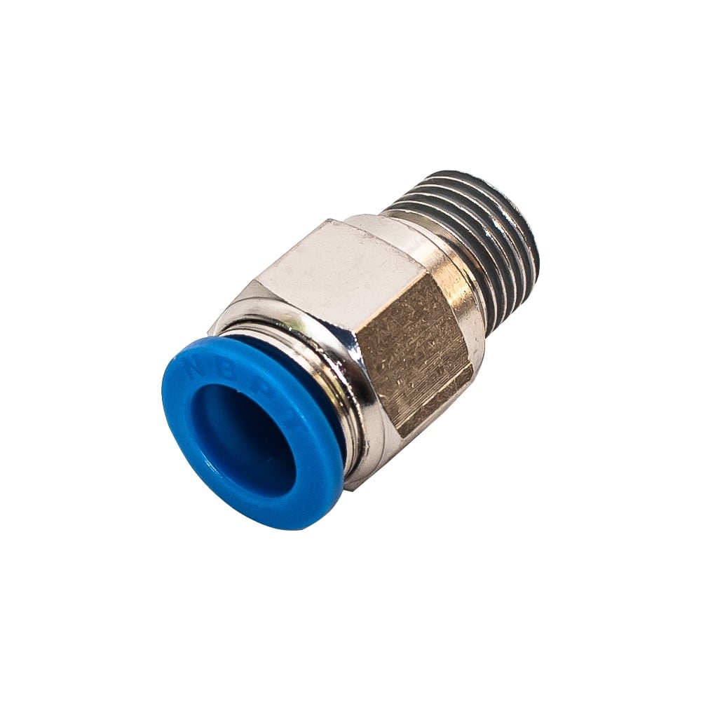 Изображение товара Фитинг пневматический NBPT PC 14-02-G 1шт - переходник для систем подачи воздуха