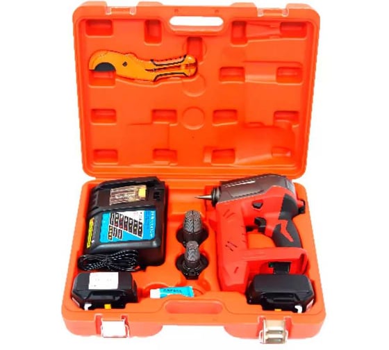 Изображение товара Аккумуляторный расширительный инструмент для сшитых труб VIEIR 32–40 мм для монтажа PEX труб VER1266