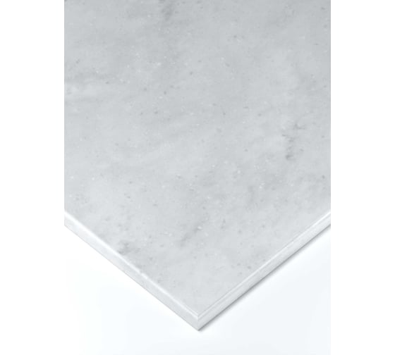 Изображение товара Столешница из искусственного камня BNV 80см х 60см х 1.2см, для кухни и ванной, серый мрамор, глянцевая поверхность 4603307455854