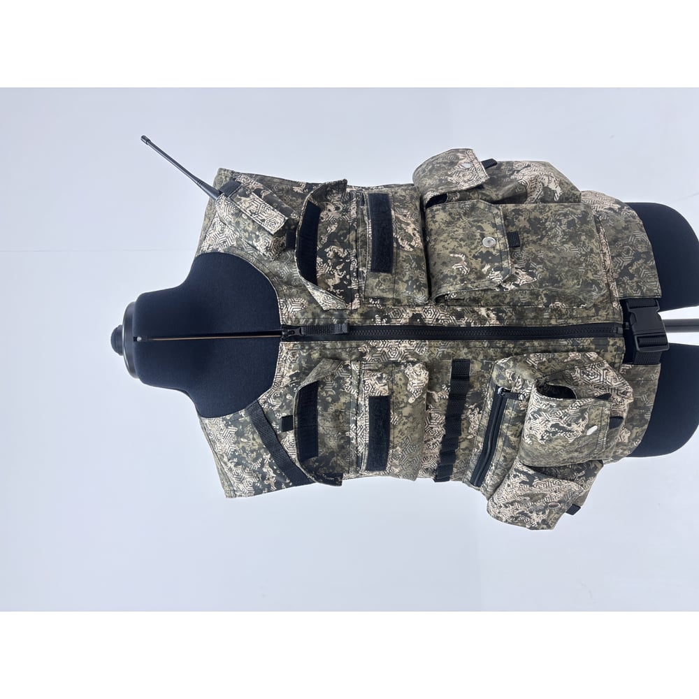 Изображение товара Универсальный разгрузочный жилет GAOKSA Охотник мох-соты GOhMS для охоты и повседневного ношения