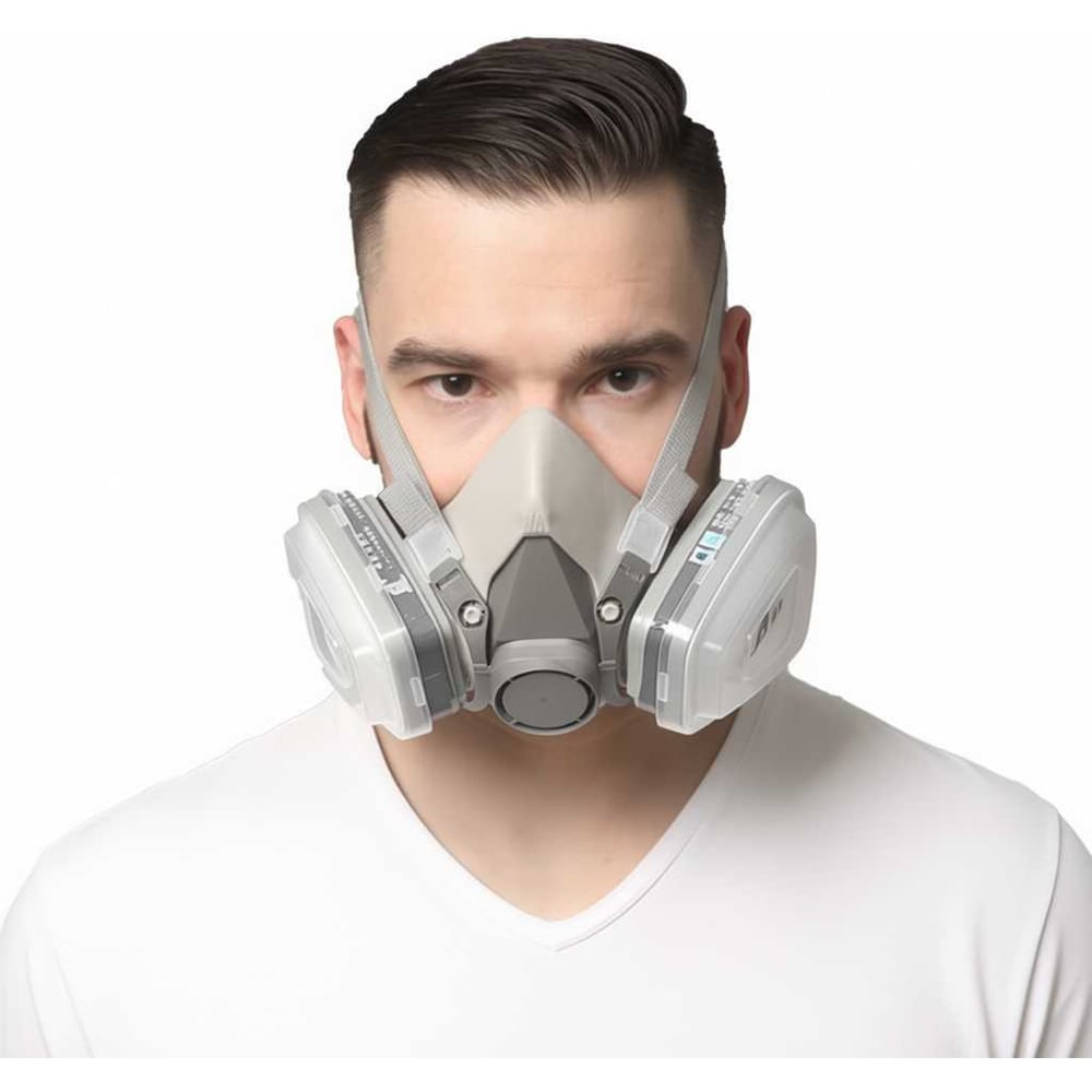 Изображение товара Респиратор профессиональный RoomBroom FFP3 RB2174 с фильтром B1 многоразовый