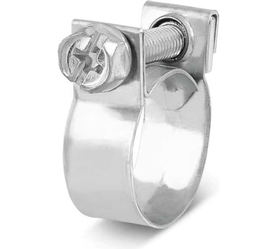 Изображение товара Хомут силовой ABA Mini Standard S10 /алюцинковая сталь/ Швеция уп. (10шт.) 10/9