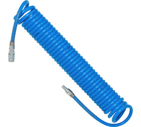 Изображение товара Шланг пневматический полиуретановый витой MTE 8х12 мм, 9 метров, комплект 2699945812