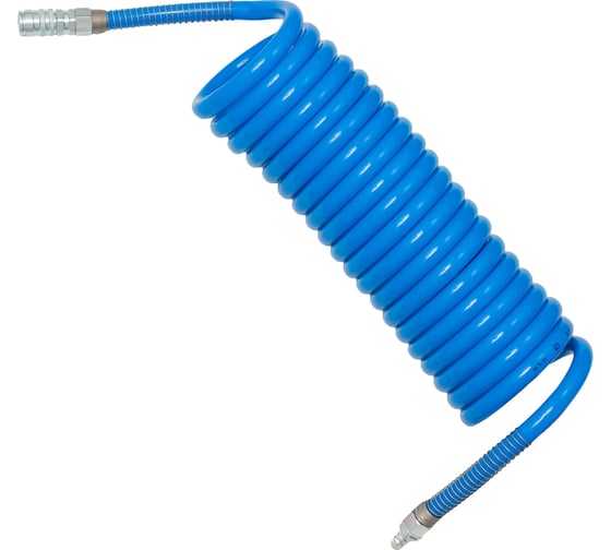 Изображение товара Шланг пневматический полиуретановый витой MTE 11х16 мм, 7.5 метров, комплект 2699945116