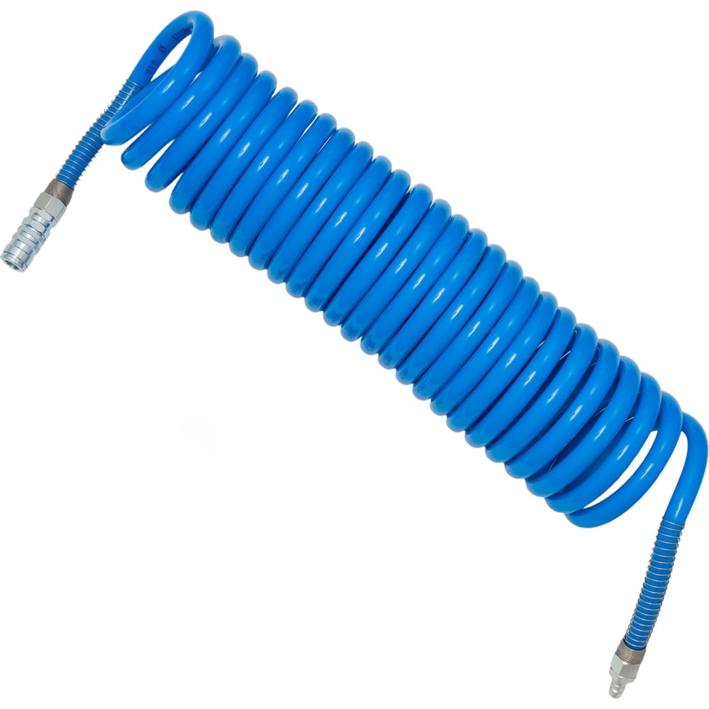 Изображение товара Полиуретановый витой пневматический шланг 11х16 мм 10 м MTE