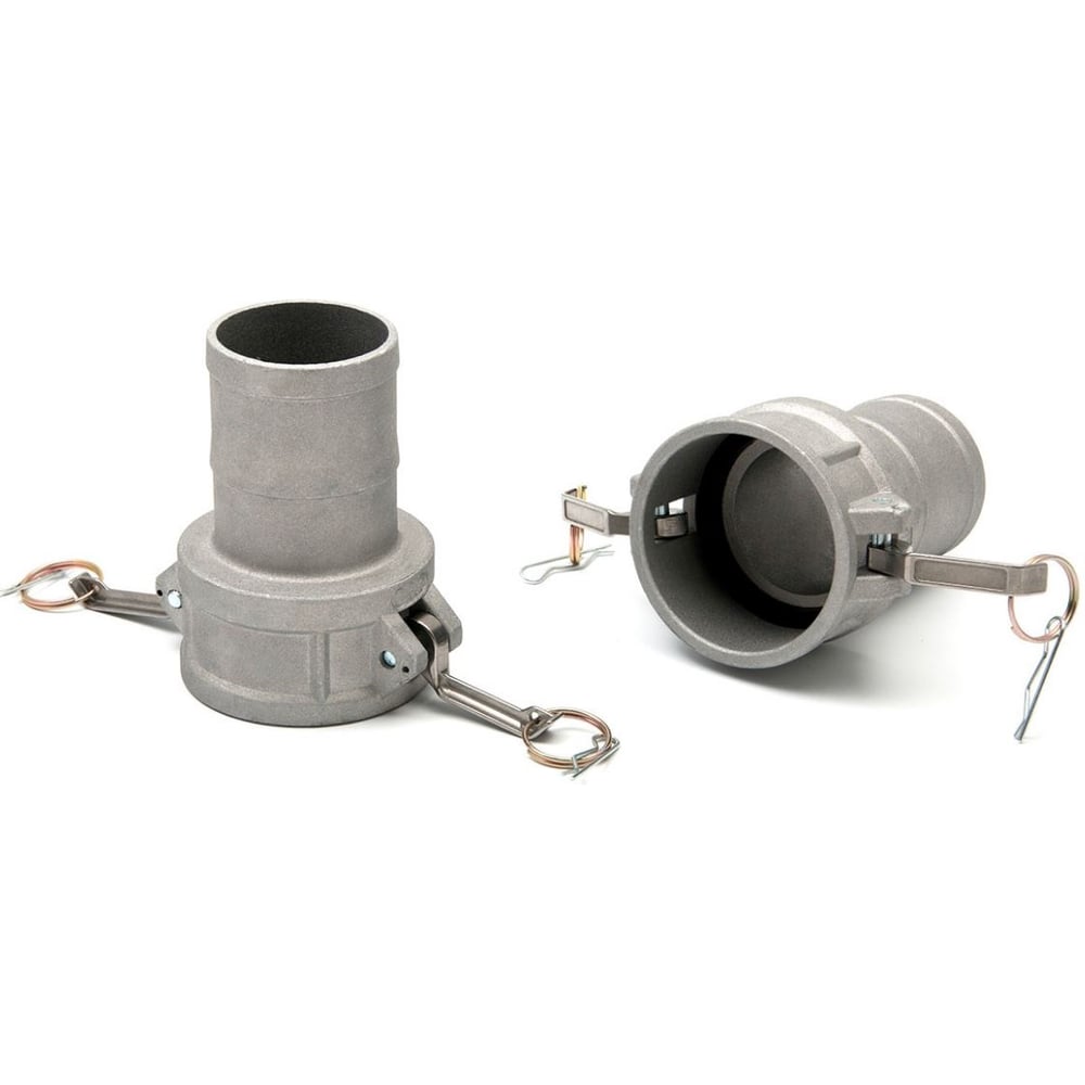 Изображение товара Камлок алюминиевый Holzer Flexo для шланга д. 32 мм C-125