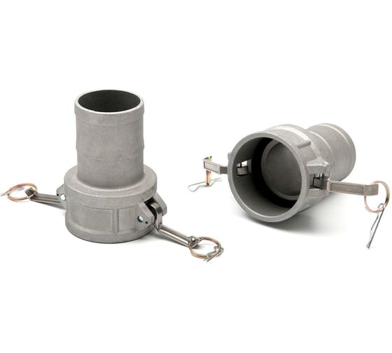 Изображение товара Камлок алюминиевый Holzer Flexo для шланга д. 38 мм C-150 (1.1/2) ALUC150