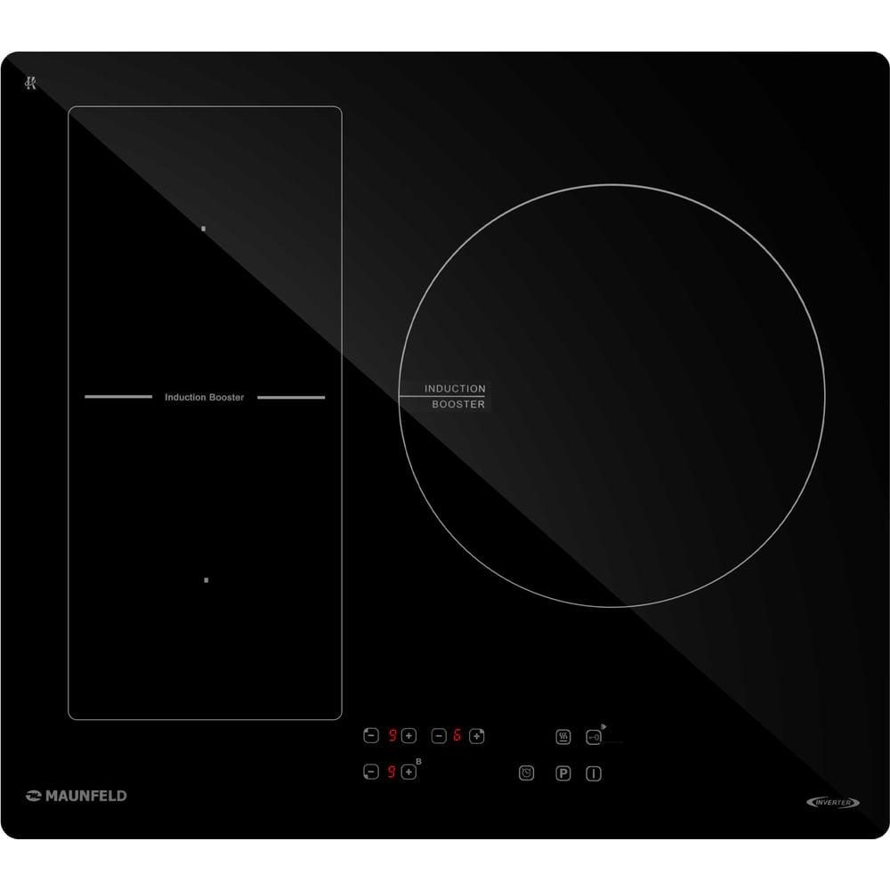 Изображение товара Индукционная варочная панель MAUNFELD CVI593BBK Inverter современный дизайн надежность безопасность