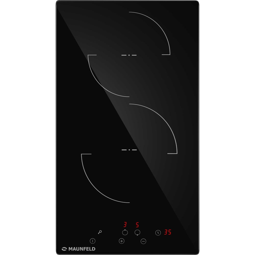 Изображение товара Электрическая варочная панель MAUNFELD AVCE3023BK двухконфорочная сенсорная стеклокерамика