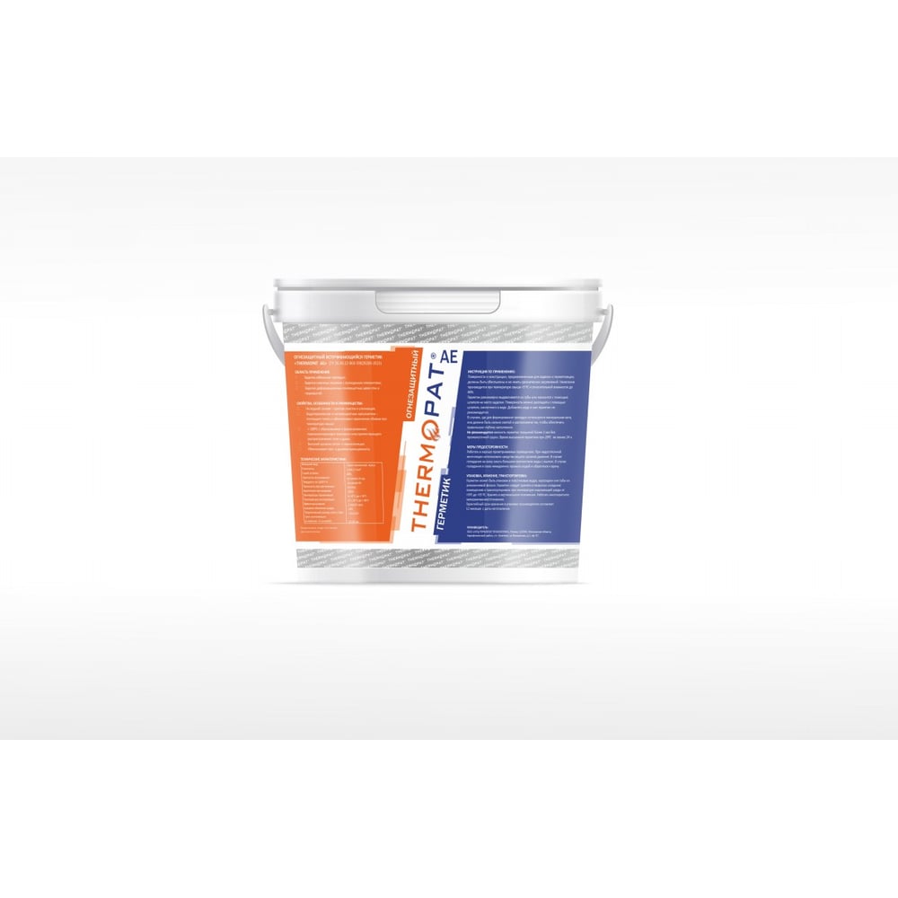 Изображение товара Огнезащитный вспучивающийся герметик THERMOPAT АЕ 8 кг для огнезащитной герметизации