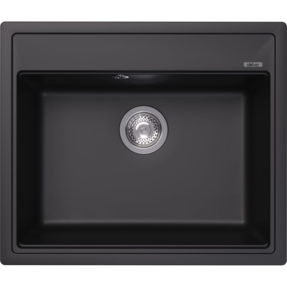 Изображение товара Кухонная мойка ABBER Quarz черная AQ2902B врезная с одной чашей