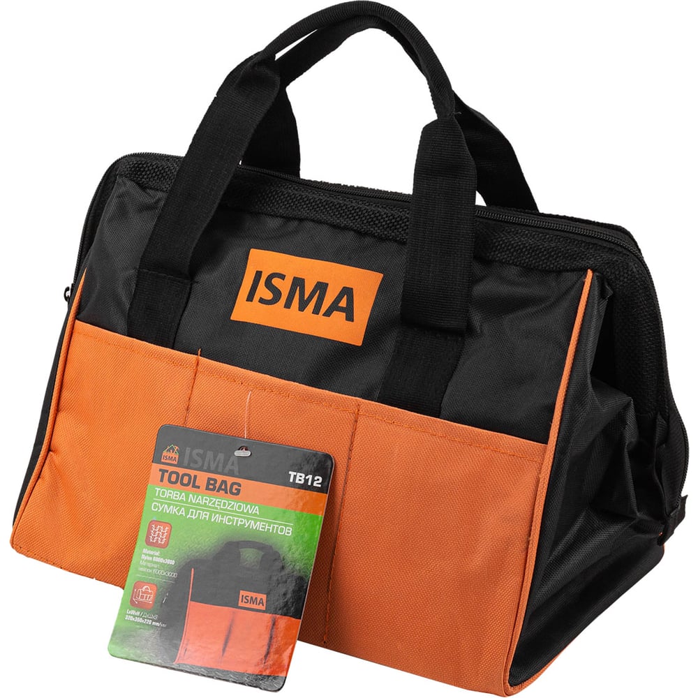 Изображение товара Дорожная сумка для инструментов ISMA TB12(66202) Органайзер на молнии пластиковое дно
