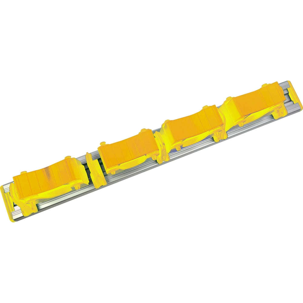 Изображение товара Планка с крепежом SHIANKU SHI 460 мм желтая для крепления насадок