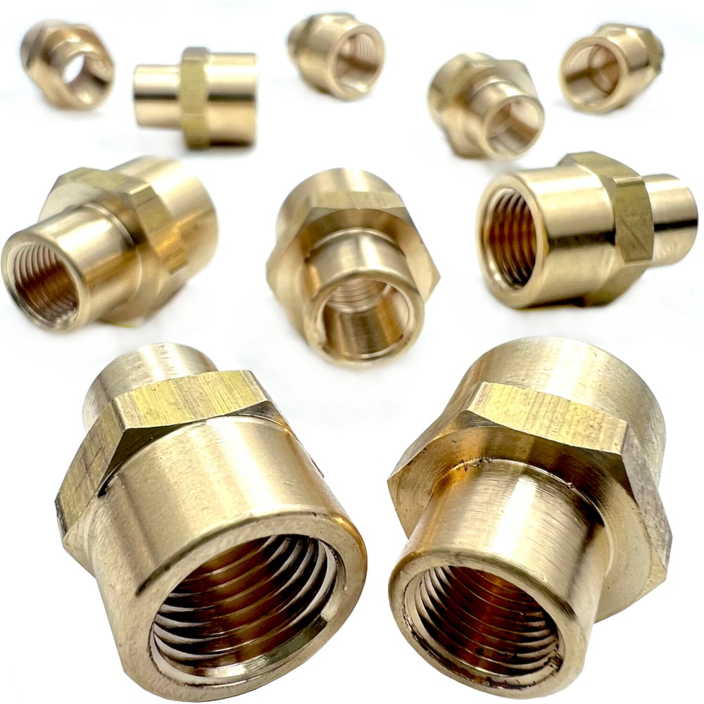 Изображение товара Муфта пневмо Профитт 9275921 для соединения трубок 1/4"ВР - 1/8"ВР