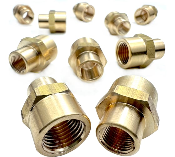 Изображение товара Муфта пневмо (10 шт; 1/4"ВР - 1/8"ВР) Профитт 9275921