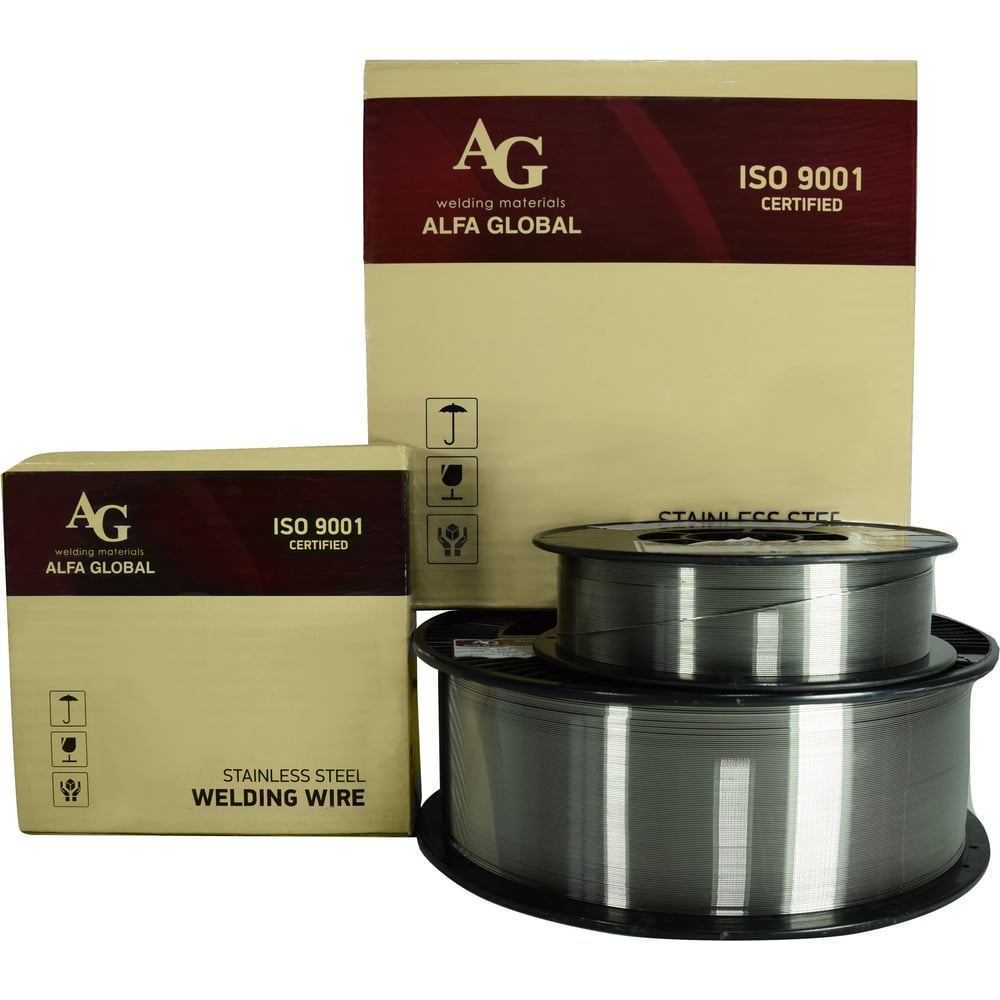 Изображение товара Проволока сварочная AG ER 347 2 мм 25 кг для нержавеющей стали