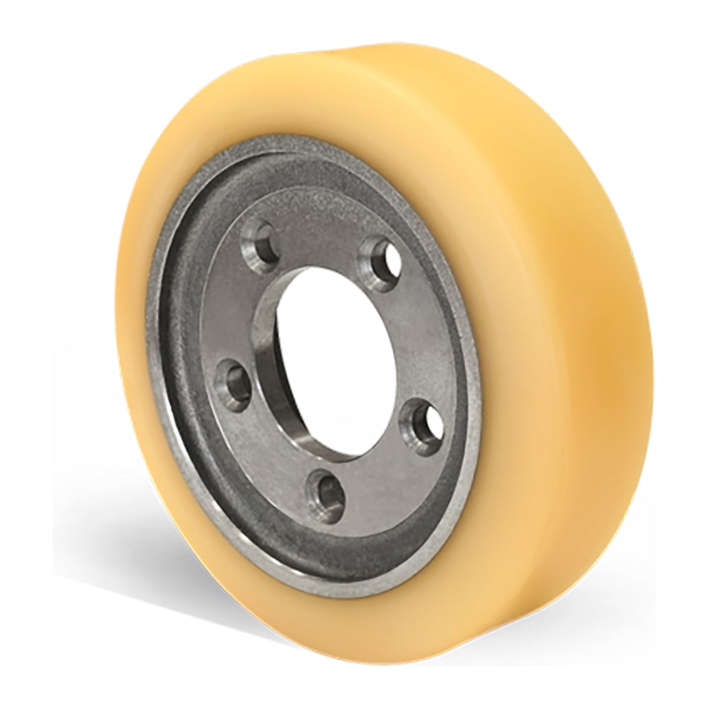 Изображение товара Ведущее колесо для штабелера Stravitel 254*110/125*80 мм надежное и прочное