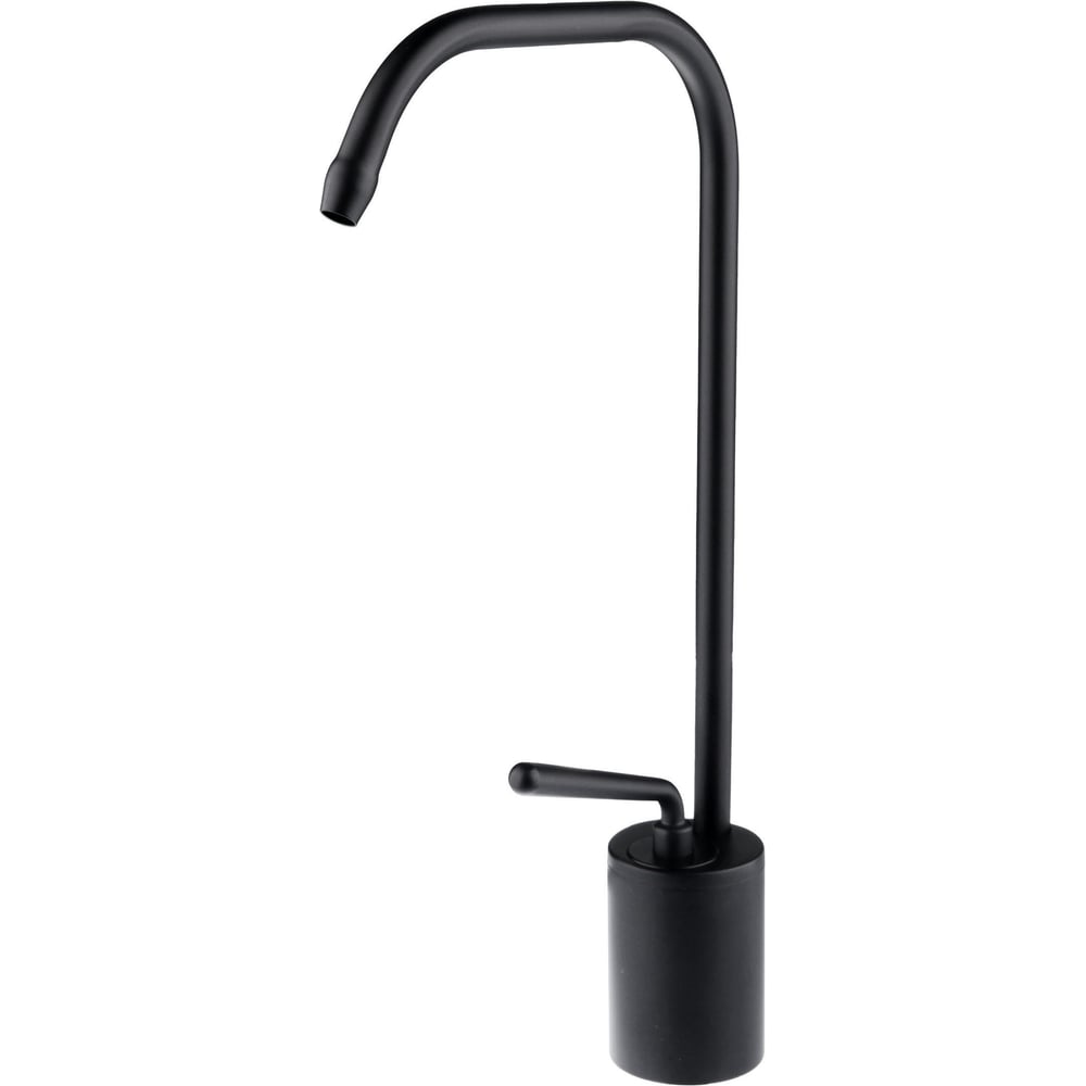 Изображение товара Кран Гейзер Элит черный 25820 - однорычажный с поворотным изливом из латуни