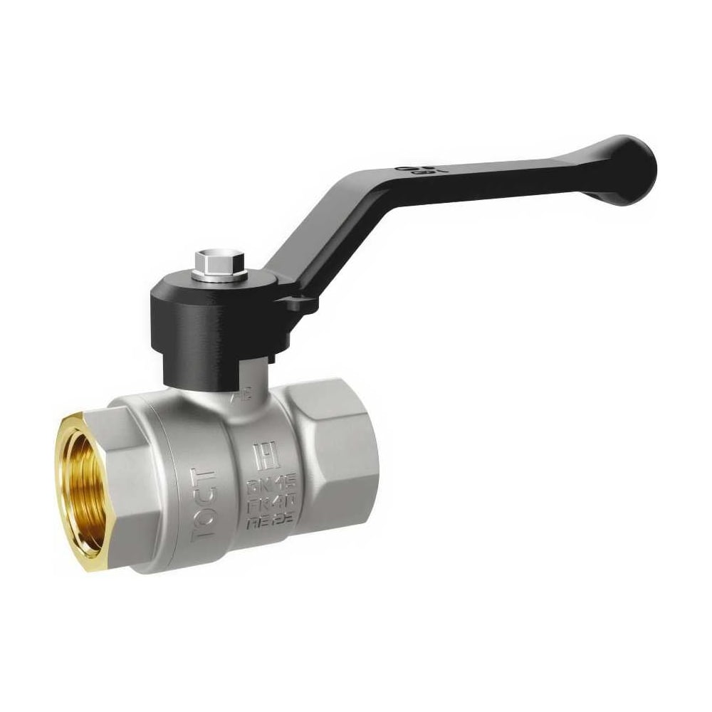 Изображение товара Латунный шаровой кран LDPride нк Ду32 Ру25 с рычагом