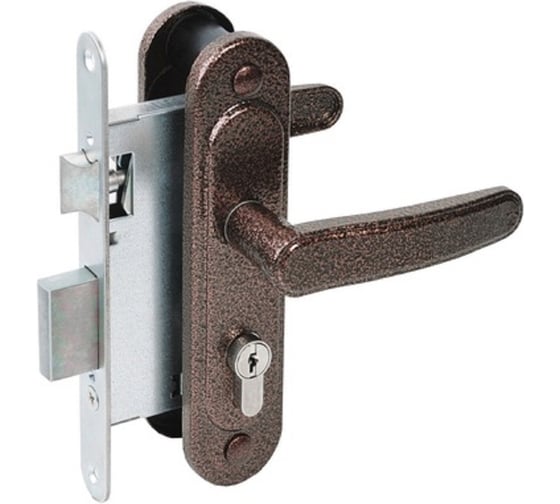 Изображение товара Замок врезной Абсолют ЗВ4-3/03 (Медь) 00032374