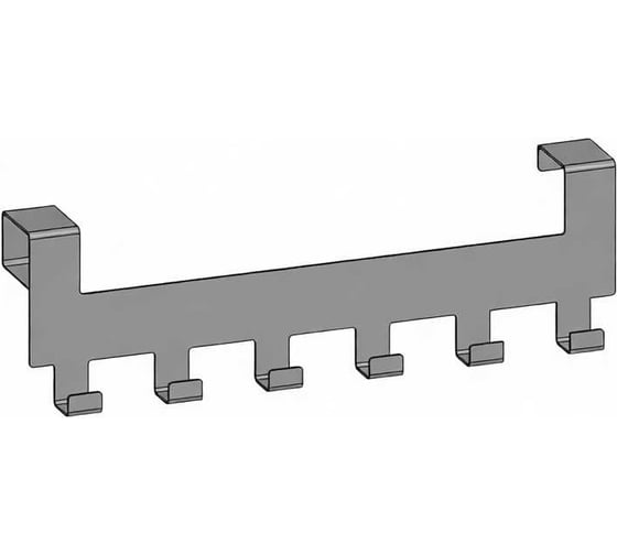 Изображение товара Крючки на дверь Parallax белый 350х40х105-1,5 512WN040105350-DVE