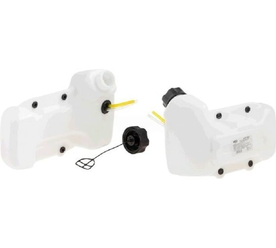 Изображение товара Бак топливный в сборе RIparts (пробка сбоку, под 4 винта) бензокосы 43/52см3 GTP-S0144